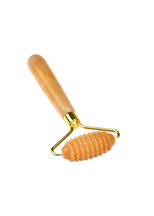 Luxury Yellow Jade Spiked Roller