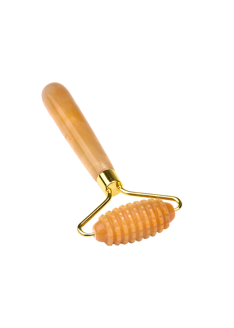 Luxury Yellow Jade Spiked Roller