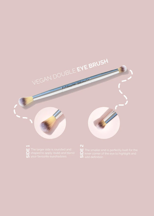 Vegan Teddy Double Eye Brush