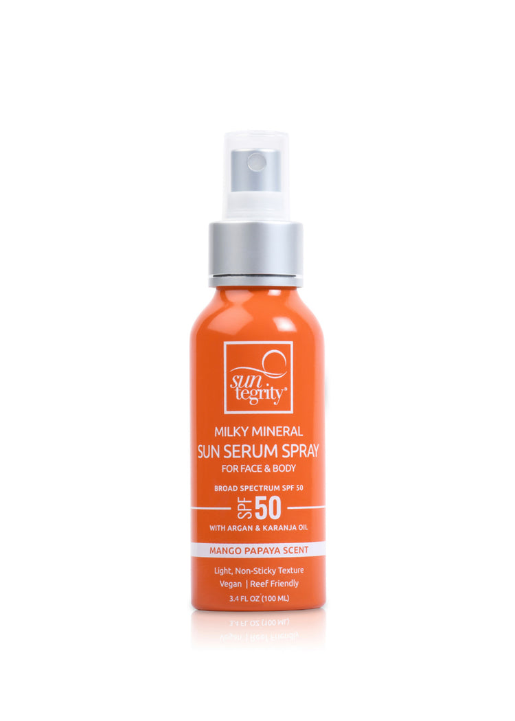 Milky Mineral Sun Serum Spray, Broad Spectrum (SPF 50)