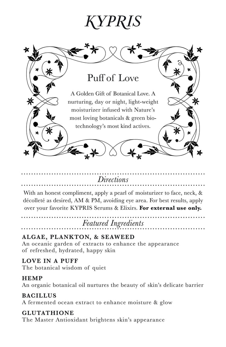 Puff of Love: Nurturing Anytime Moisturizer